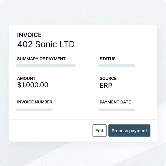 Embedded ERP Payments Simplified