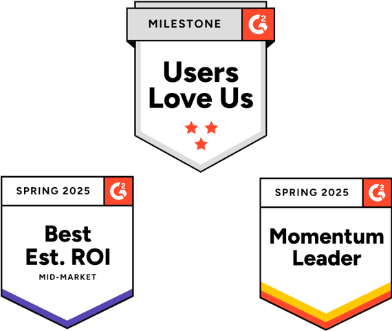 G2 Badges July 2025