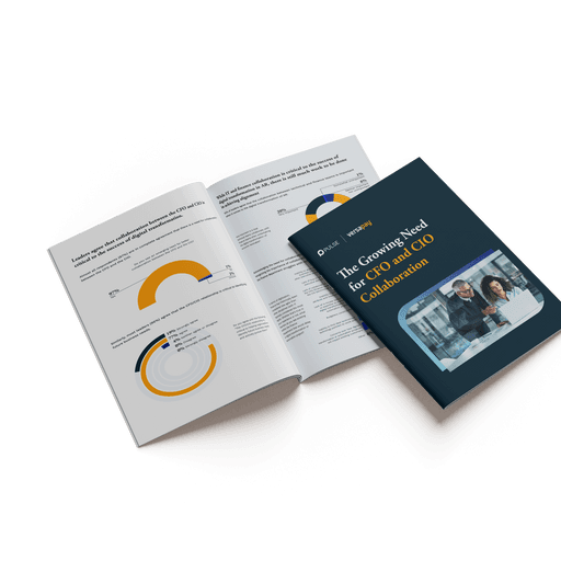Pulse Survey CFO and CIO collaboration report cover