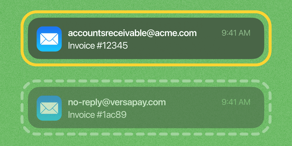 Email masking can help solve invoice deliverability problems