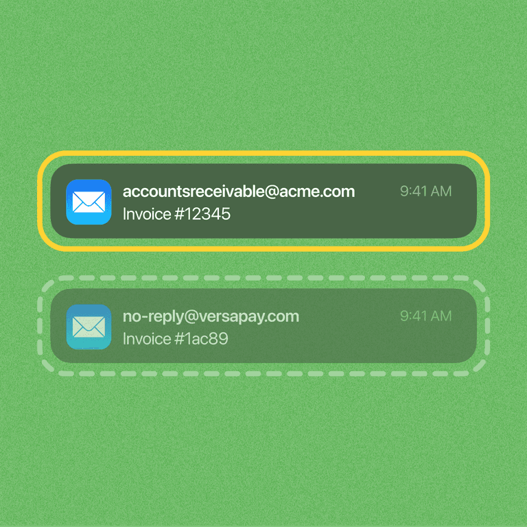 Email masking can help solve invoice deliverability problems