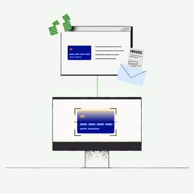 Virtual credit cards being used to pay outstanding invoices