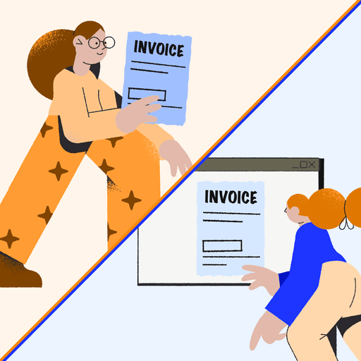 Manual invoicing vs electronic invoice presentment and payment (EIPP)