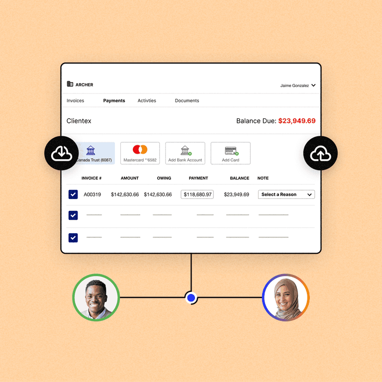 Collaborative payment portals improve invoice processing by connecting buyers and sellers together over the cloud