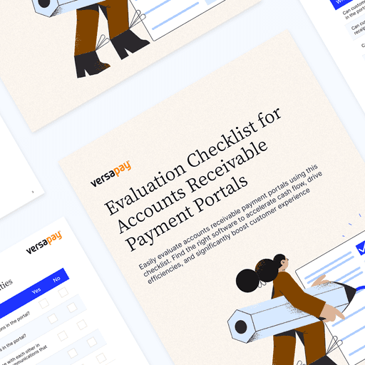 Accounts receivable payment portal evaluation checklist