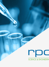 Research equipment alongside the RPC logo