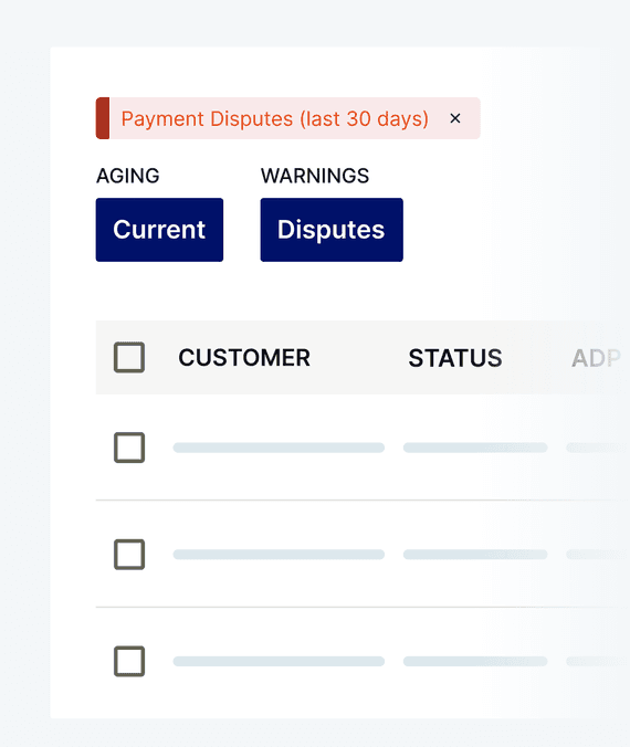 View invoice disputes