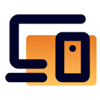 Icon devices gradient