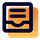 Icon Inbox text gradient