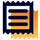 Icon receipt gradient