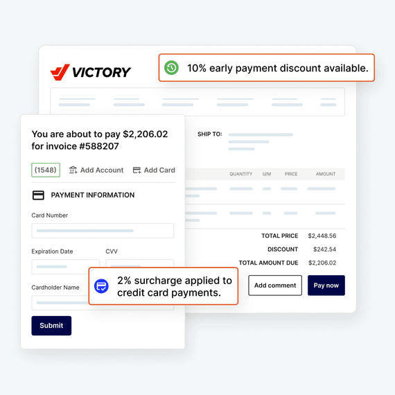 V5 Home Page Accepting Payments