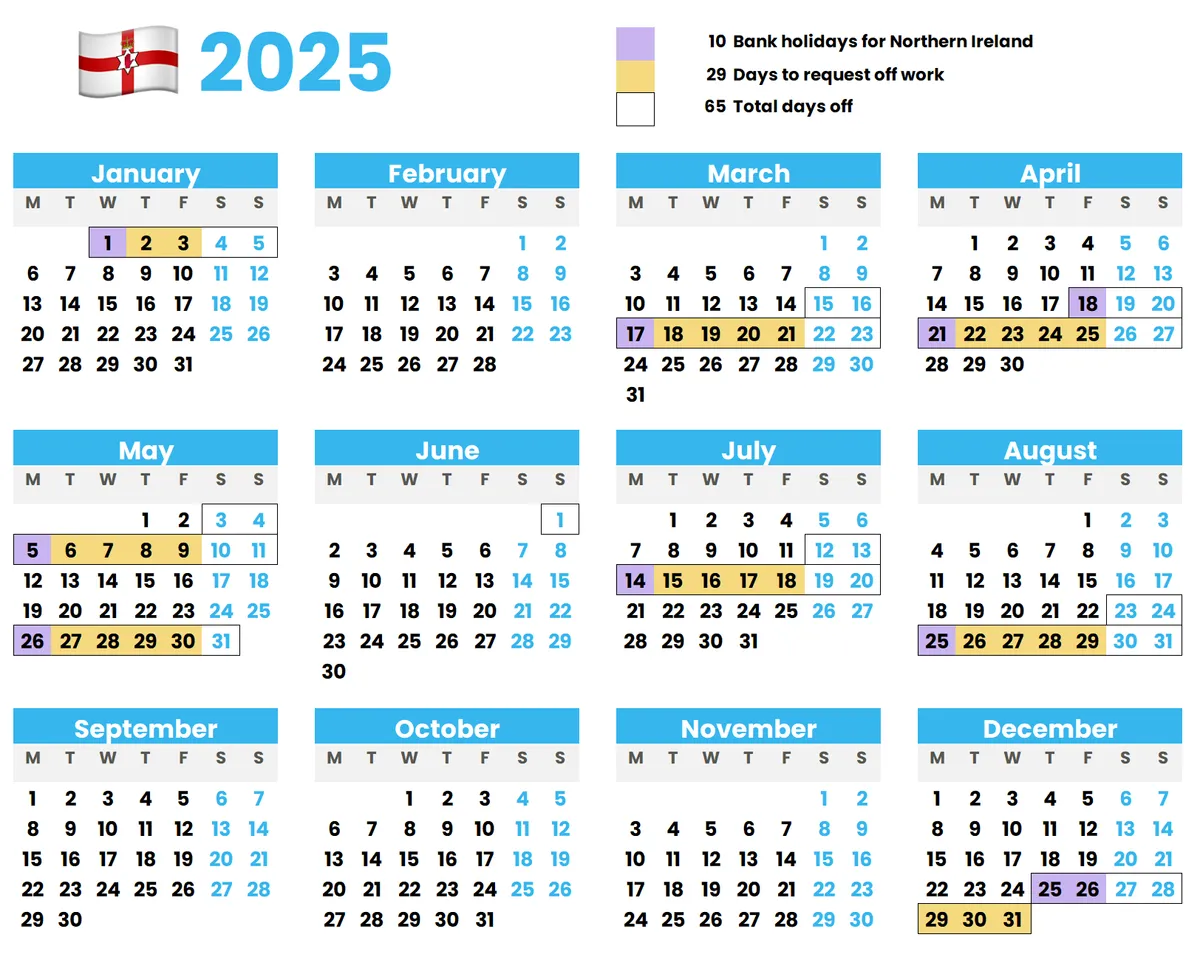 How to Maximise Annual Leave using UK bank holidays in 2025