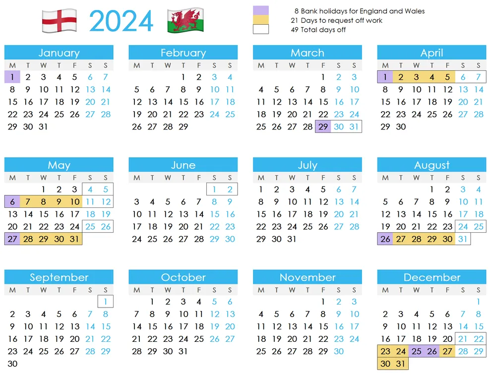 How To Maximise Annual Leave In 2024 For UK Ireland how-to-maximise-annual-leave-in-2024-for-uk-ireland