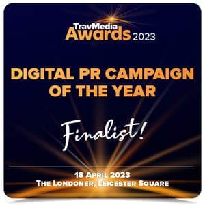 Travmedia Awards 2023 Digital PR Campaign of the Year finalist