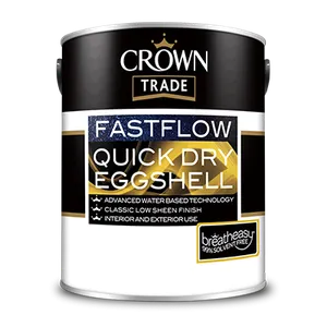 Crown Trade Quickdry Eggshell White 400