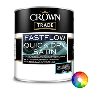 Crown Trade Quickdry Satin Tinted Colour 400