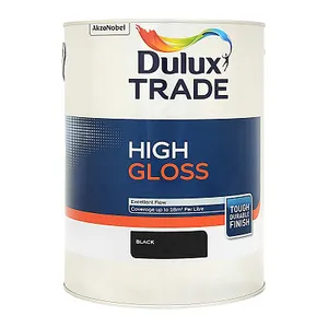 Dulux trade gloss black400