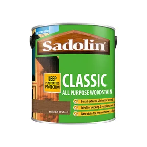 Sadolin  Classic 2 5 L  African  Walnut 4