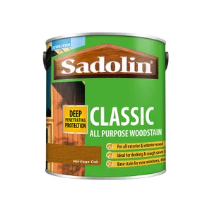 Sadolin  Classic 2 5 L  Heritage  Oak 4
