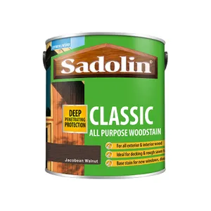 Sadolin  Classic 2 5 L  Jacobean  Walnut 4