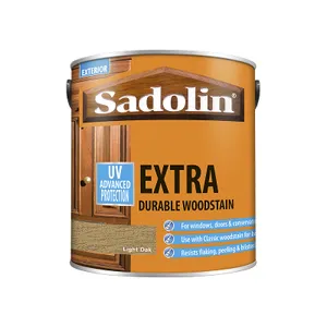Sadolin  Extra 2 5 L  Light  Oak 4