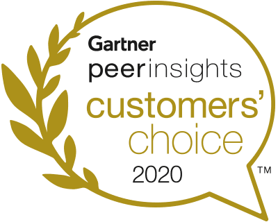 Logo Gartner Peer Insights Customers Choice 2020