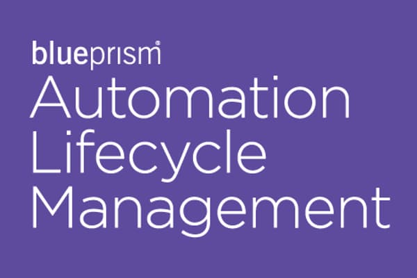 Blue Prism Automation Lifecycle Management
