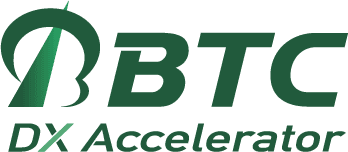 BTC slogan logo A