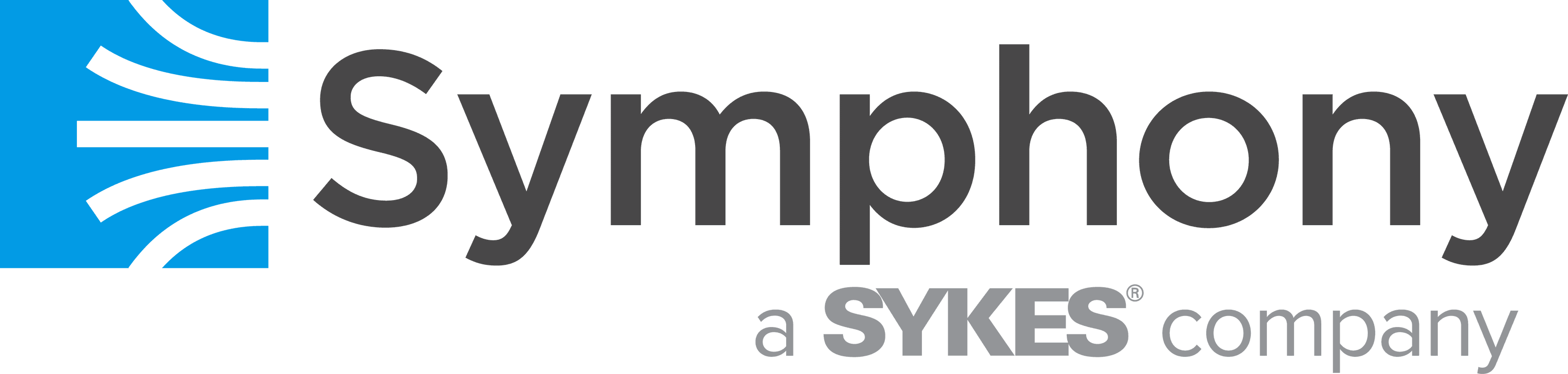Logo Symphony - a SYKES company