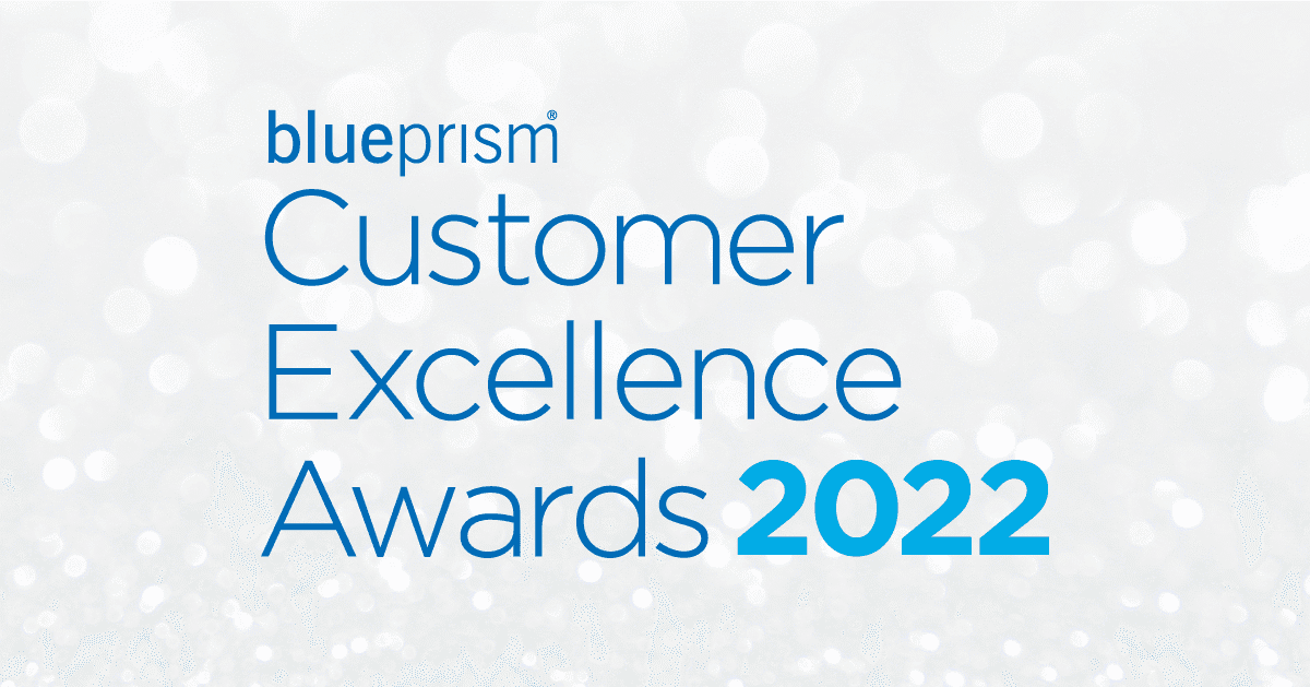 Blue Prism Customer Excellence Awards 2022