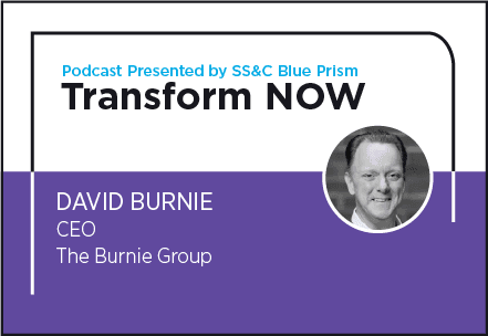 Transform NOW Podcast with David Burnie of The Burnie Group