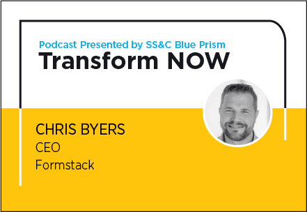 Transform NOW Podcast with Chris Byers of Formstack
