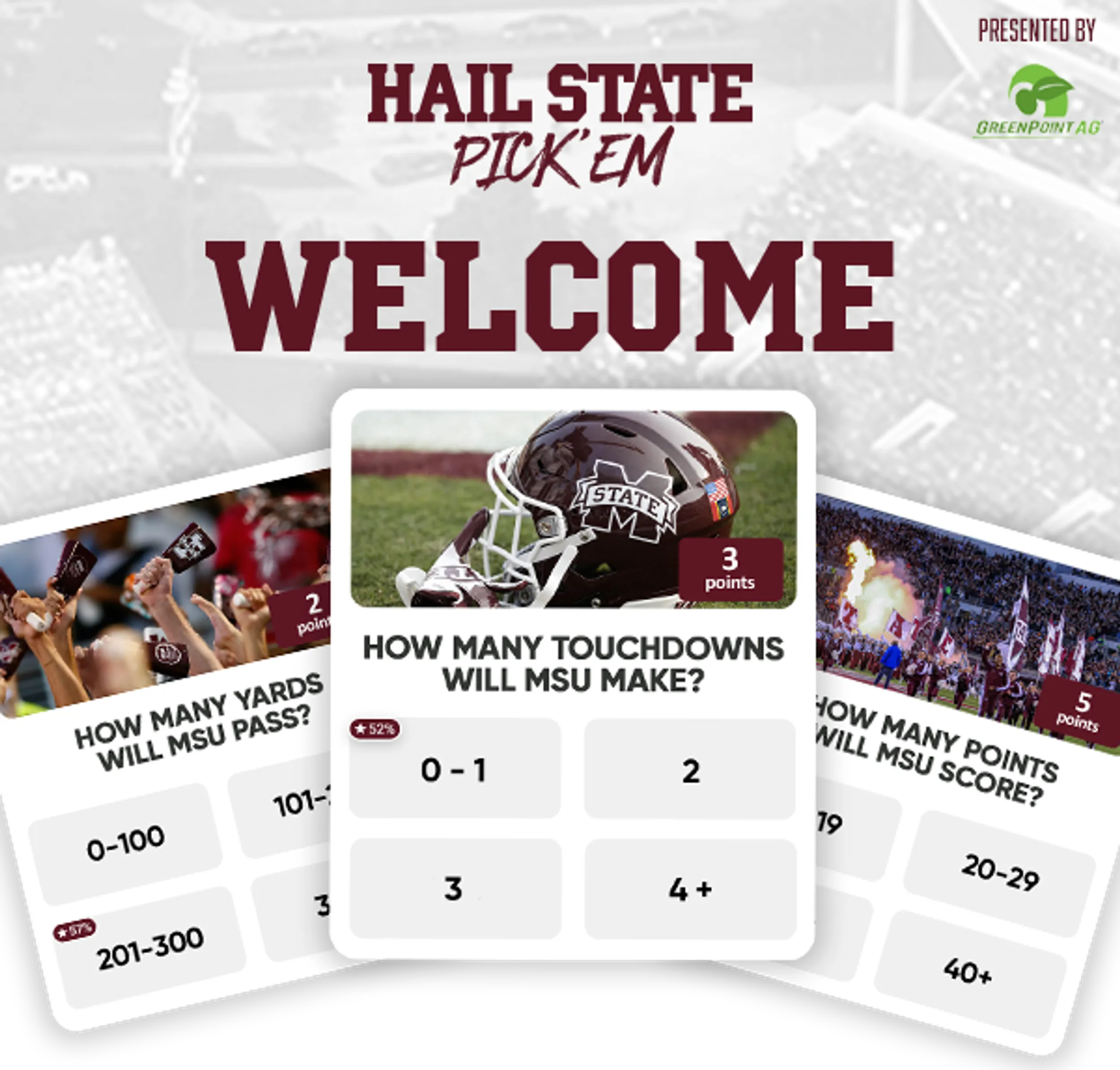 Hail State Email Welcome