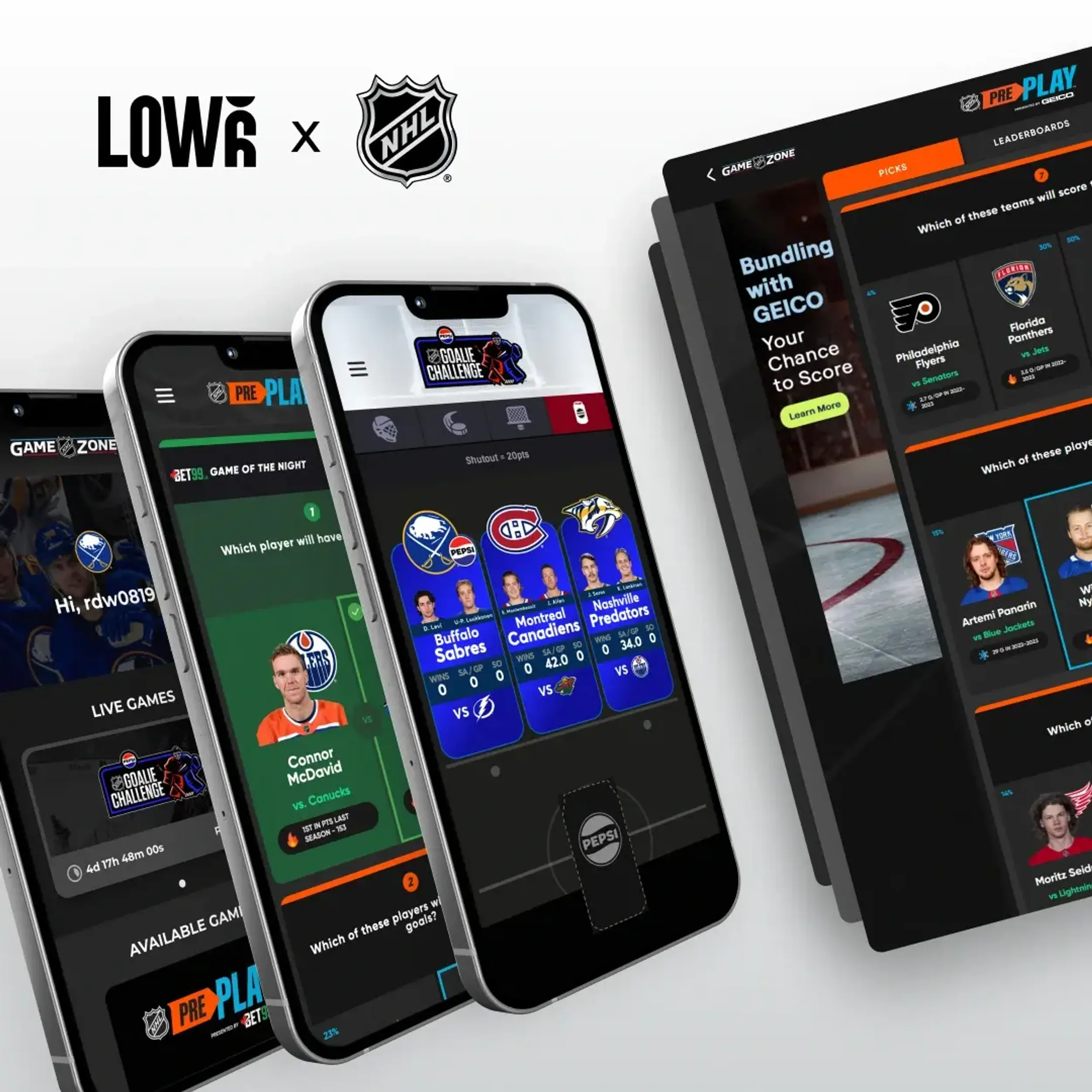 NHL Low6 Partnership SQ