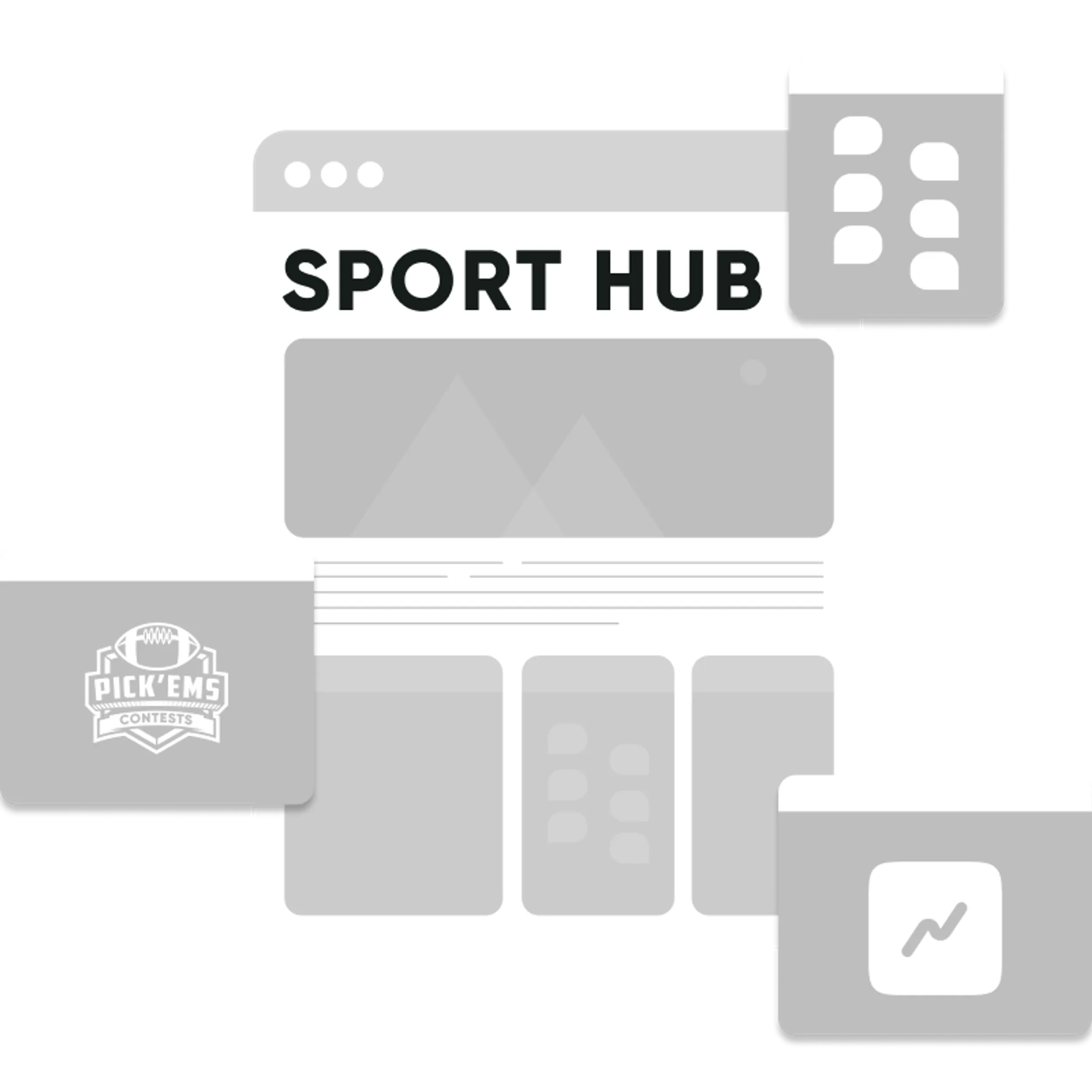 Sport Hub Icon w