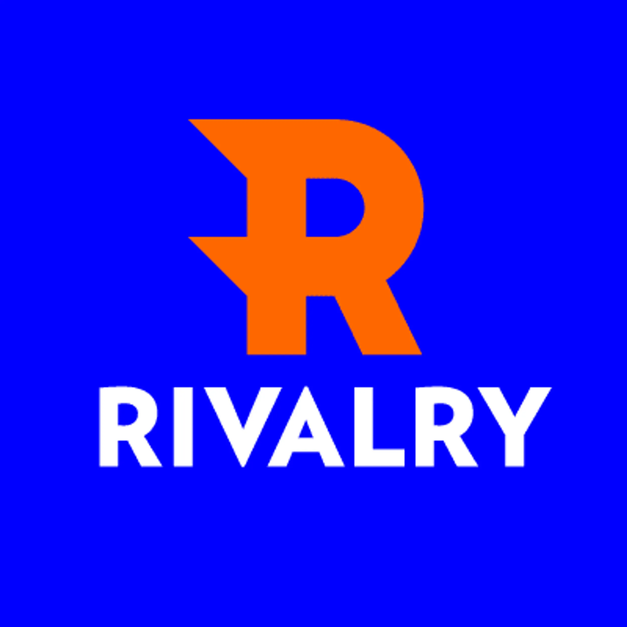 Rivalry logo blue orange