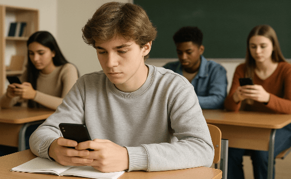 Basta smartphone a scuola: finalmente una svolta coraggiosa a tutela dei nostri figli!