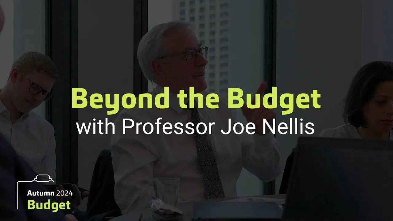 Beyond the Budget Joe Nellis