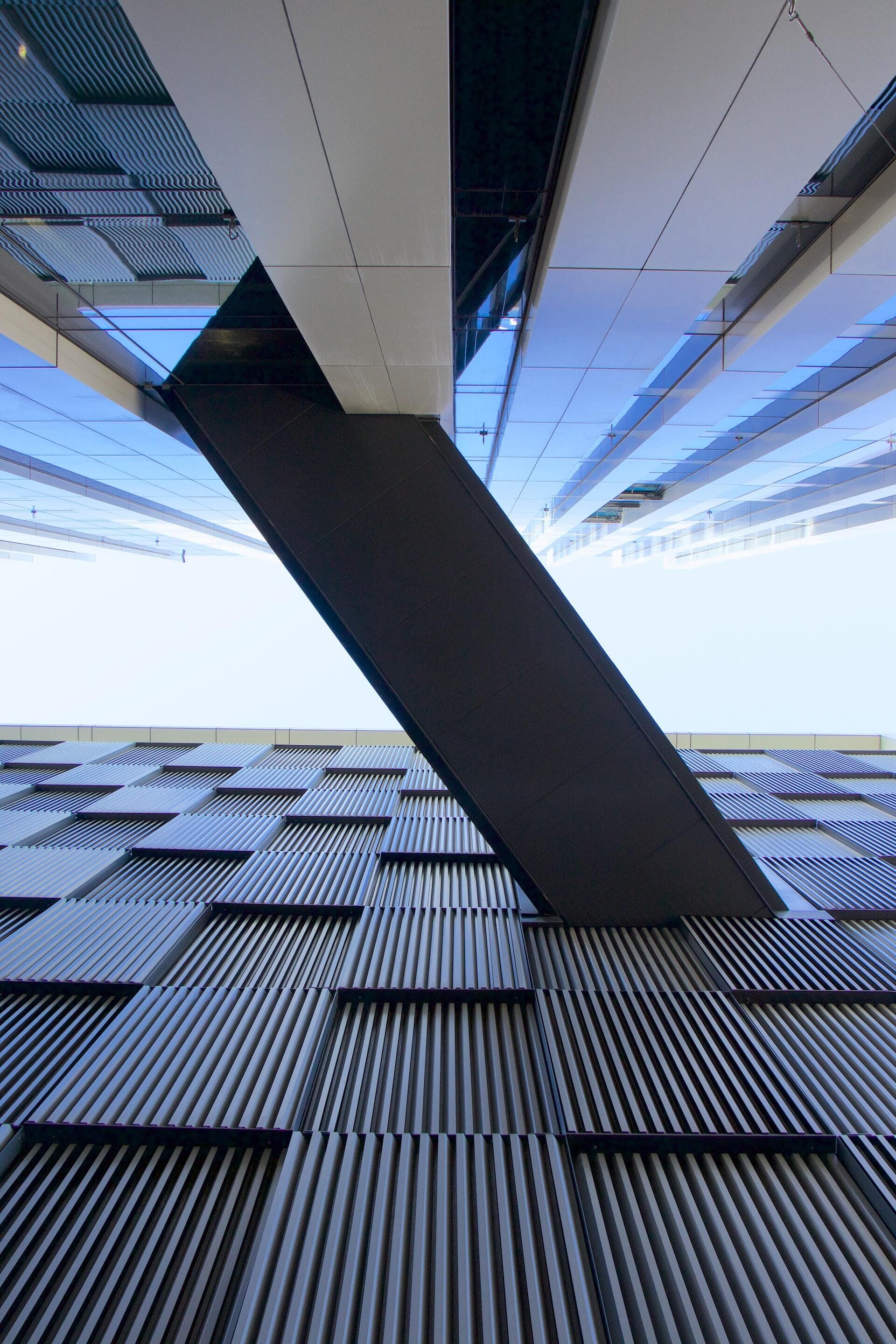 Bridge between two buildings