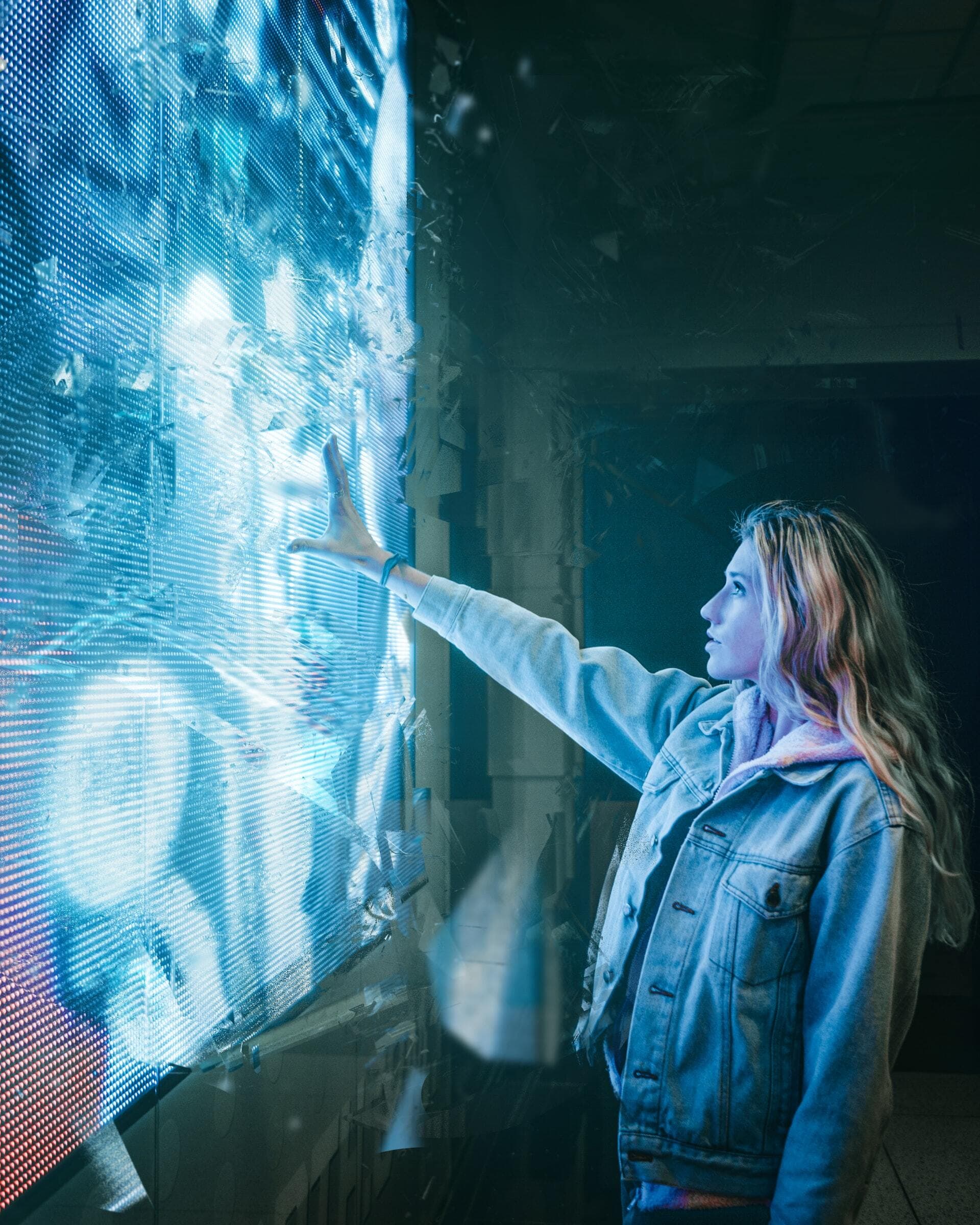 Interactive touchscreen