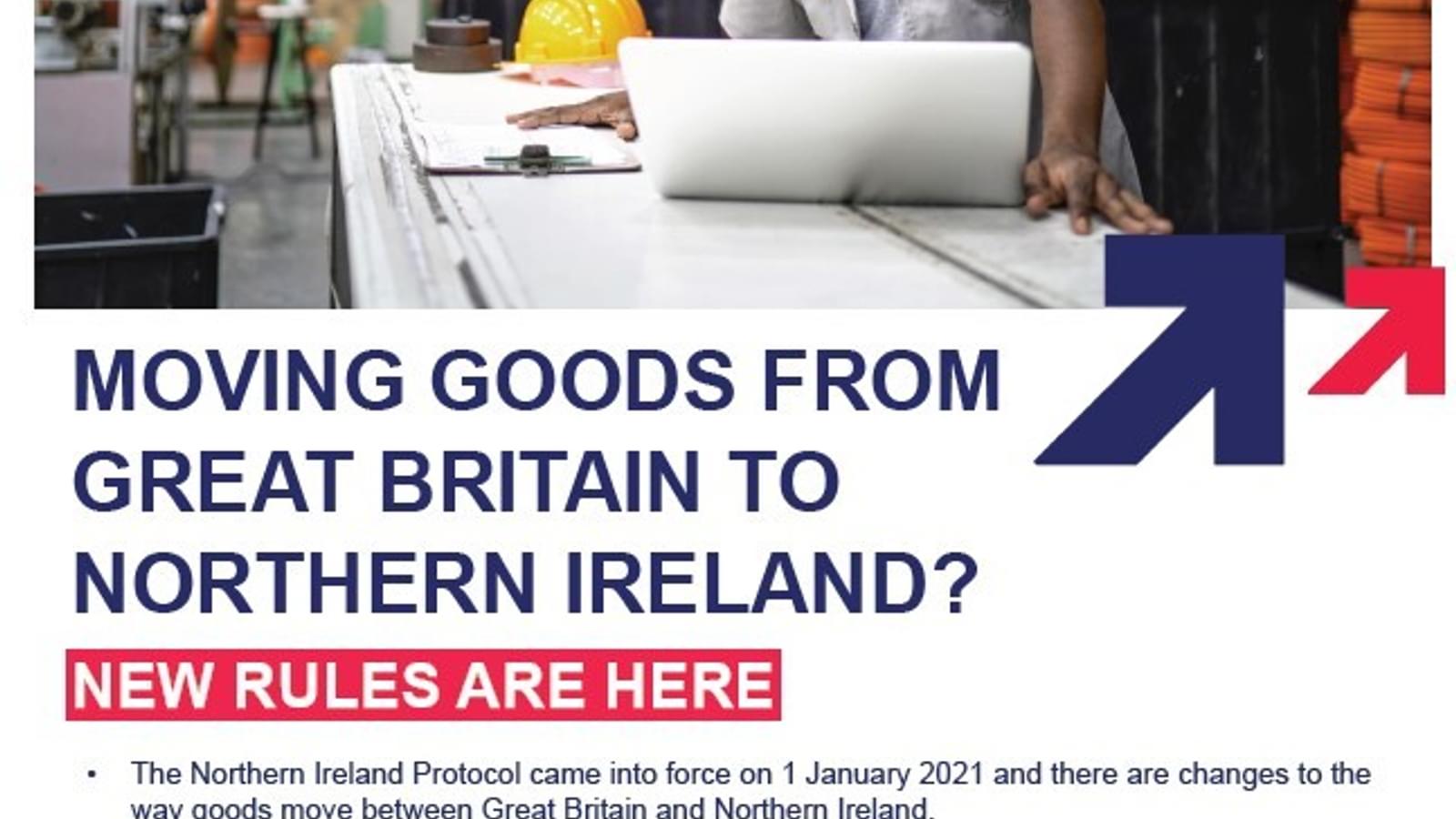 Move Ni MHA | Moving goods from Great Britain to Northern Ireland?