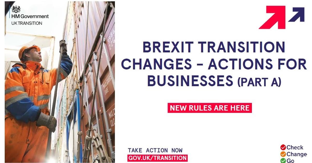 MHA | Brexit transition changes actions for businesses (Part A)