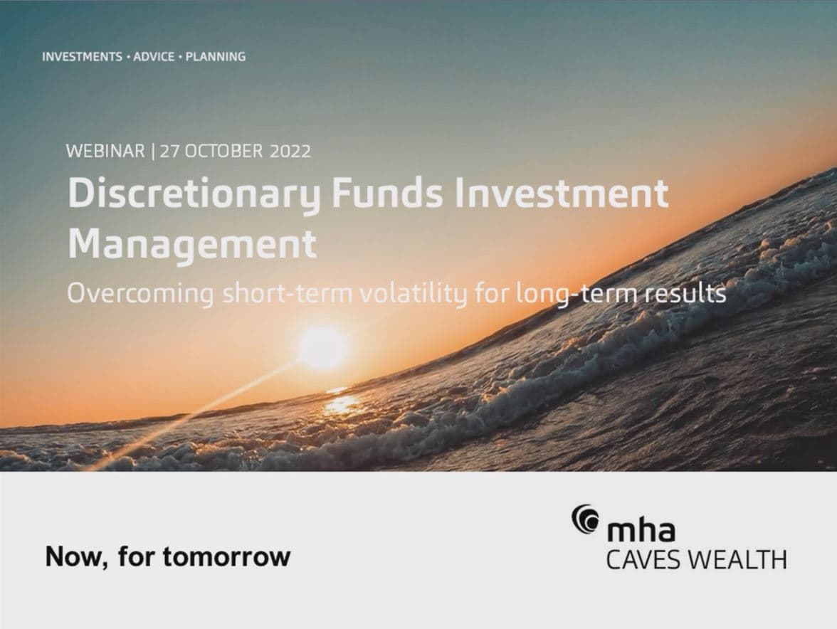 PCEB Webinar - Discretionary Fund Investment Management