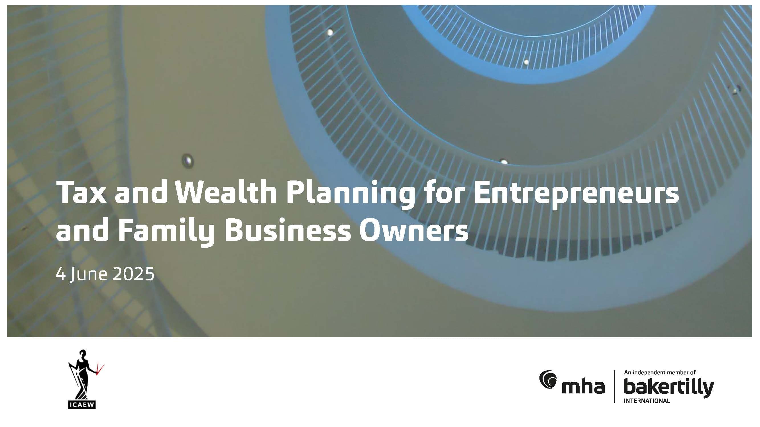Tax and Wealth Planning for Entrepreneurs and Family Business Owners Front Cover