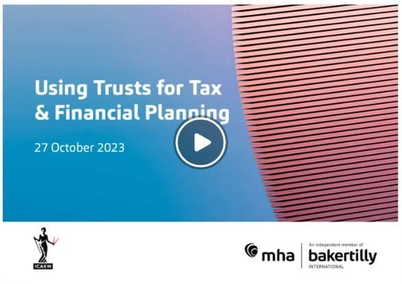 Using Trusts for Tax & Financial Planning