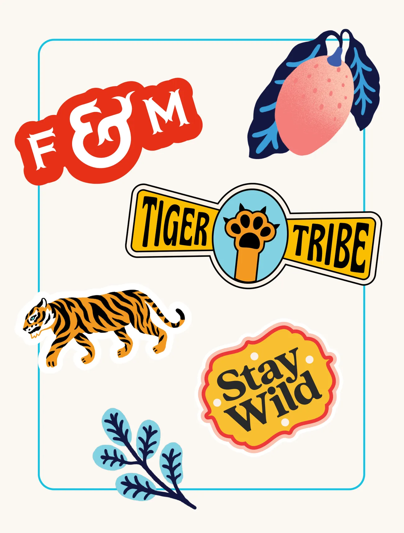 21 STICKERS