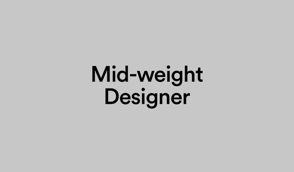Mid Weight Hover