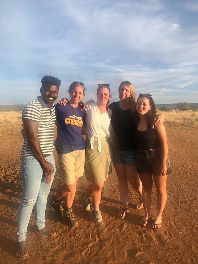 Group at CCF, Notes from the Field: Cheetah Conservation Up Close blog