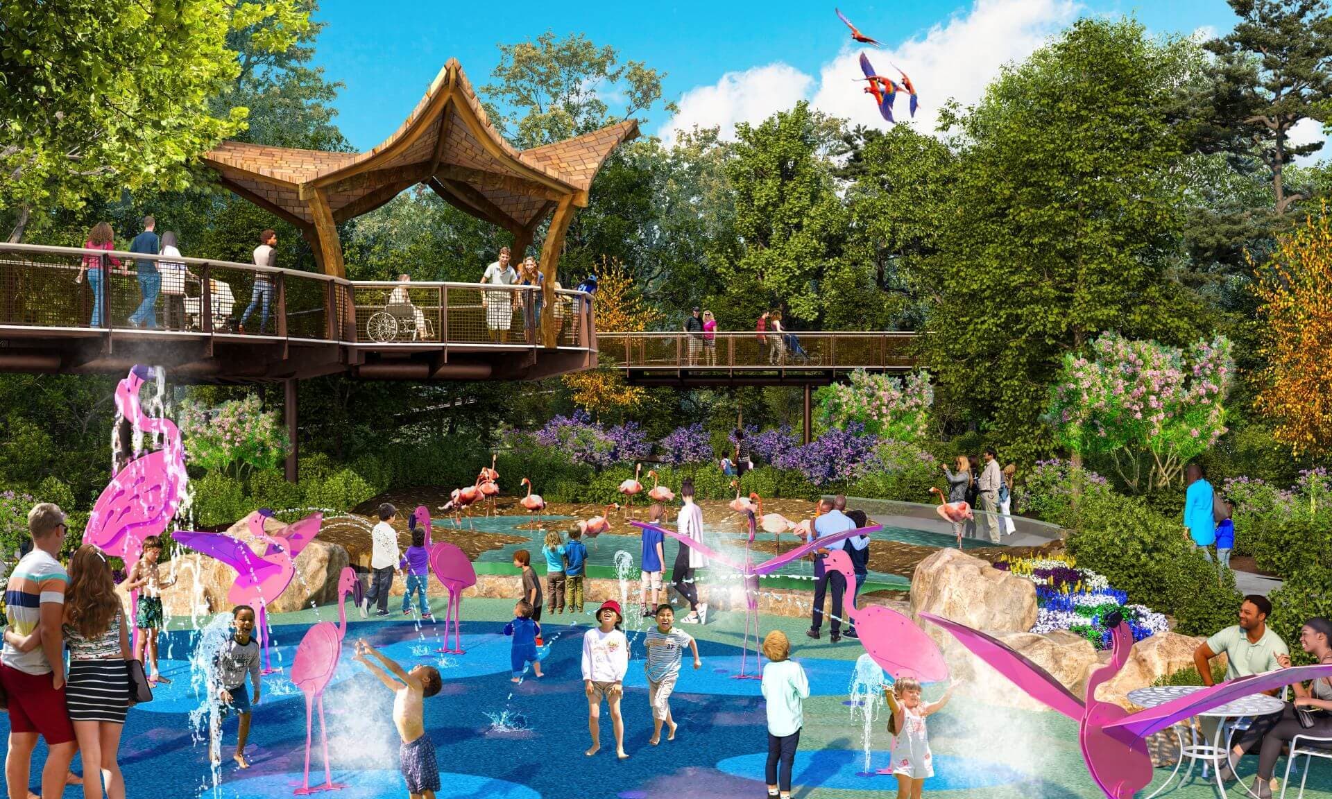 Splash zone