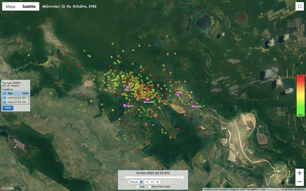 Bolivian River Dolphins ICM 2022 Map